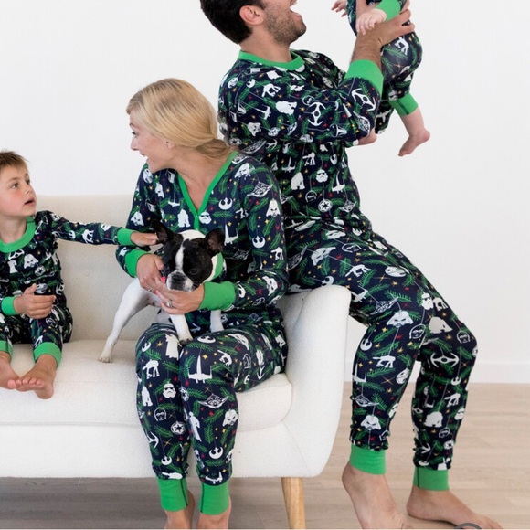 Adult Unisex Star Wars™ Long John Pajama Pant Small Hanna Andersson - Picture 3 of 7